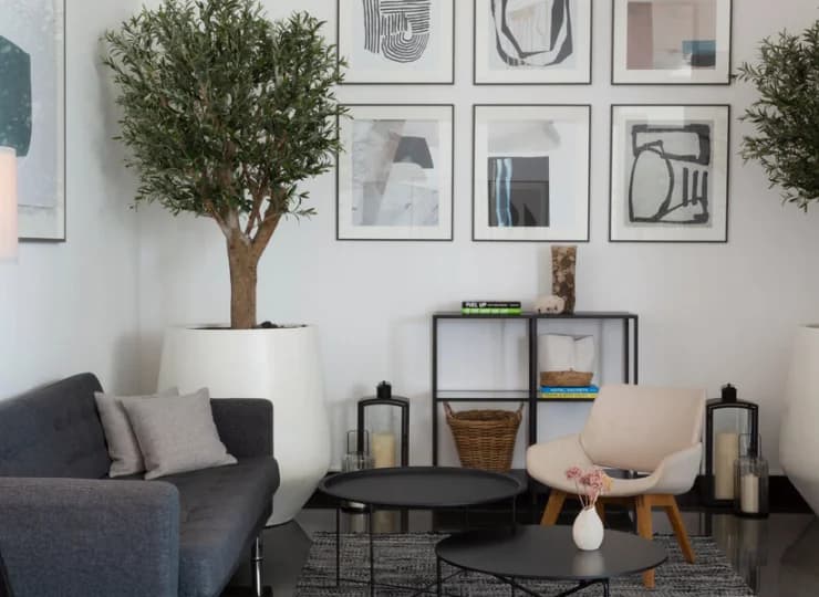 Wnętrza wspólne hotelu także są designerskie