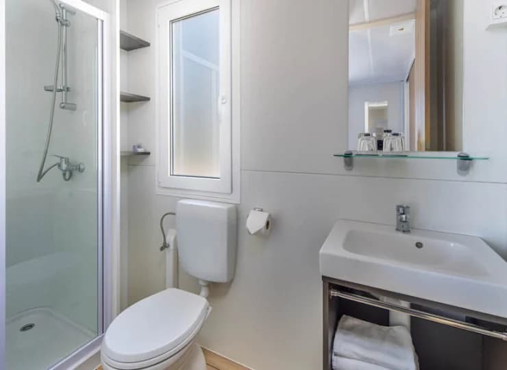 Łazienka domku premium relax