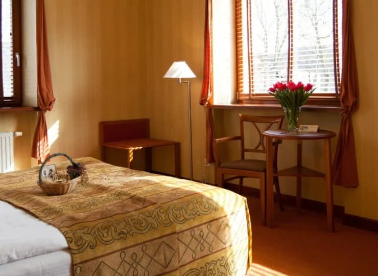 Wnętrza urządzono w eleganckim stylu