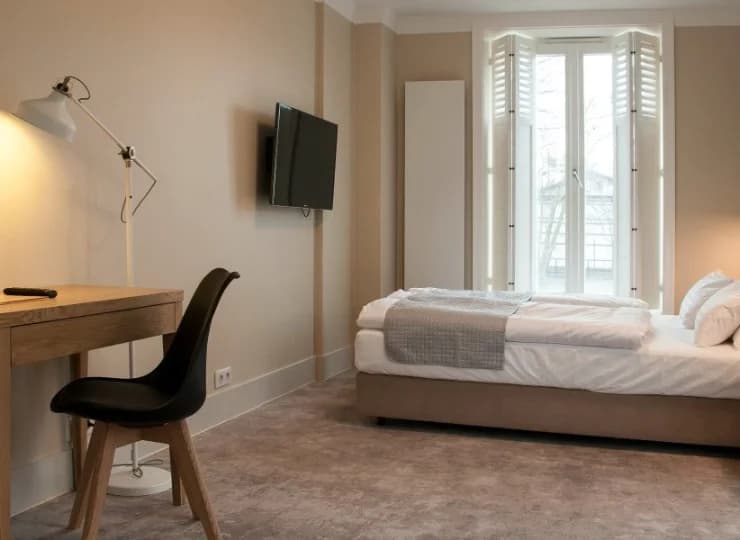 W wyposażeniu: TV, Wi-Fi, minibar oraz klimatyzacja