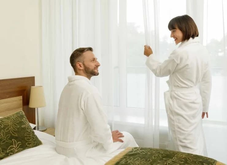 Pokoje Standard i Comfort mieszczą się w osobnych budynkach