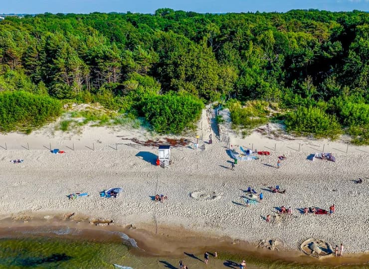 Plaża przy obiekcie