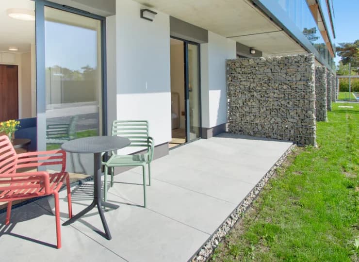 Każdy apartament ma balkon albo taras
