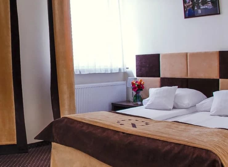 Pokoje urządzono z dbałością o wysoki standard