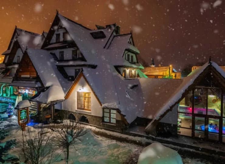 Hotel Toporów stanowi świetną bazę dla fanów sportów zimowych