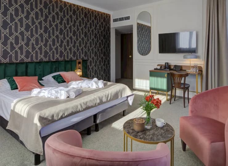 Komfortowe i eleganckie pokoje i apartamenty w sercu uzdrowiska Krynica-Zdrój