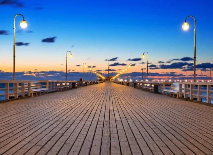 Villa Ozone mieści się w centrum Sopotu, tylko kwadrans spacerem od mola i plaży