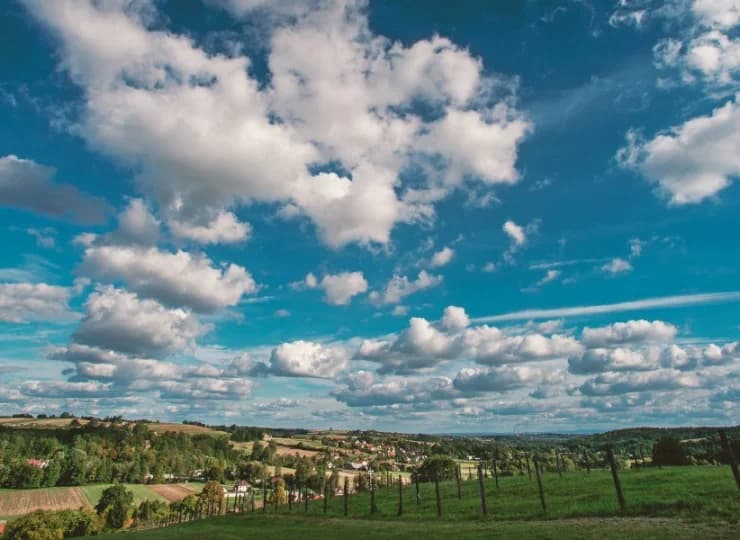 Wspaniałe widoki i okolica zachęca do spacerów