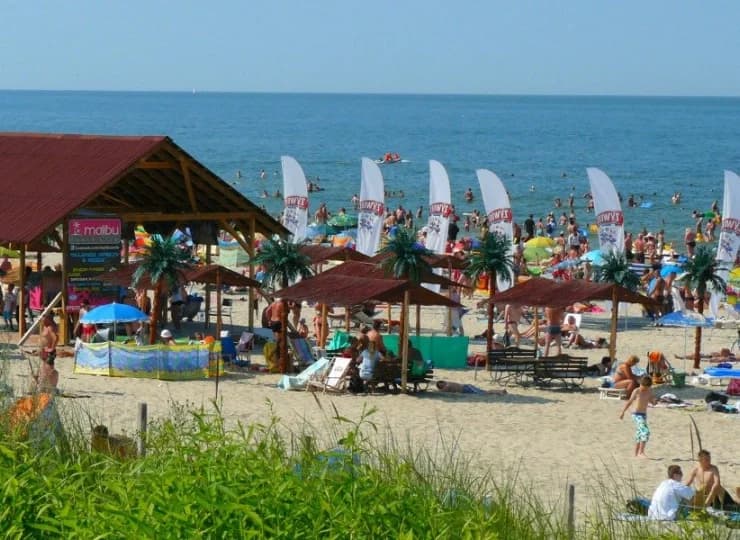 Atrakcje okolicy: plaża w Świnoujściu