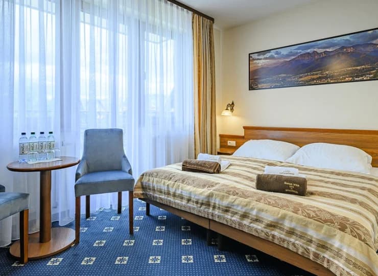 Liptakówka oferuje przestronne i komfortowe pokoje z pięknym widokiem na góry