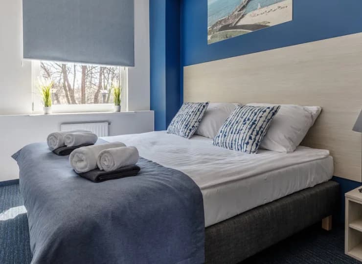 Pokoje w Aqua House są nowe i czyste