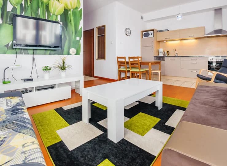 Apartamenty przeznaczone są dla max 4 osób