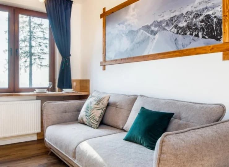 4-os. apartament Wypas mieści się na 1. piętrze
