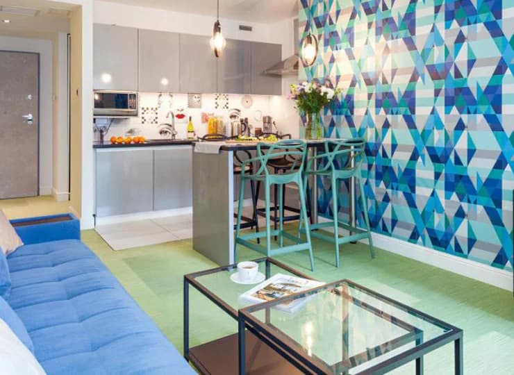Aneks kuchenny i jadalnia w Apartamencie 4-os. comfort suite 3