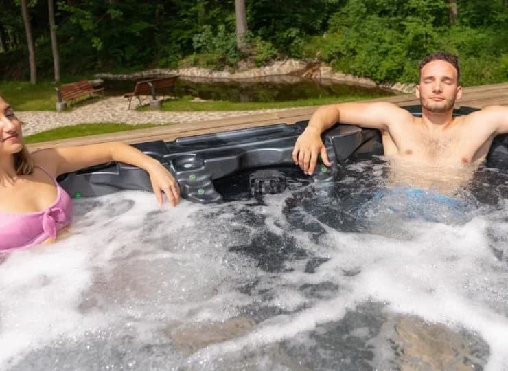 Kojąca jest nie tylko sama kąpiel, ale też widoki