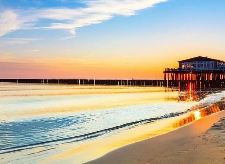 Ośrodek Albatros jest położony zaledwie 300 metrów od piaszczystej plaży