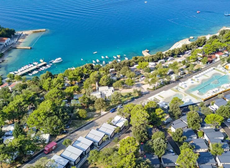 Elements Camping Selce to luksusowy kompleks wakacyjny nad Adriatykiem