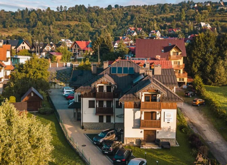 To świetne miejsce na nocleg w Pieninach