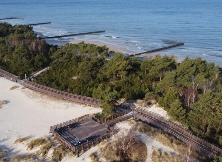 Zjawiskowa ścieżka rowerowa zachęca do nadmorskich aktywności