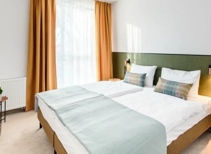 W Hotelu Arche dla gości przygotowano komfortowe i nowoczesne pokoje