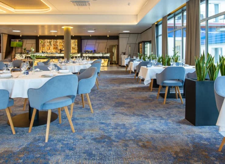 W hotelowej restauracji można zasmakować wyśmienitej polskiej kuchni