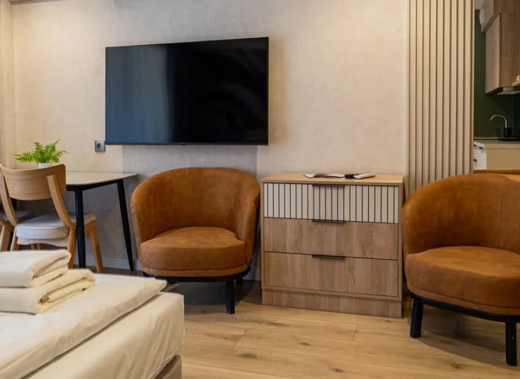 W obiekcie oddano także nowoczesne i komfortowe, zupełnie nowe apartamenty