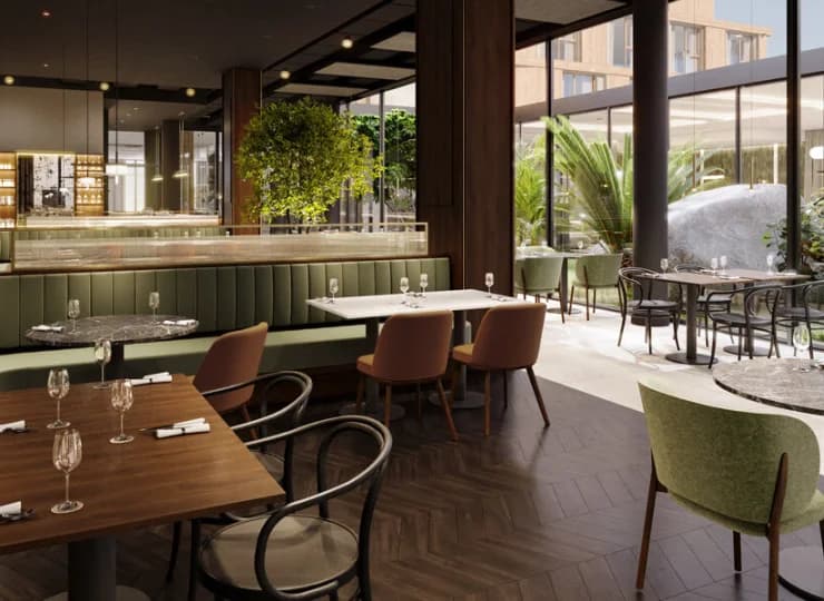 Restauracja à la carte ma zielone patio