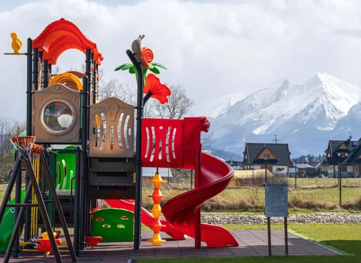 Przygotowano także atrakcje dla najmłodszych z widokiem na Tatry