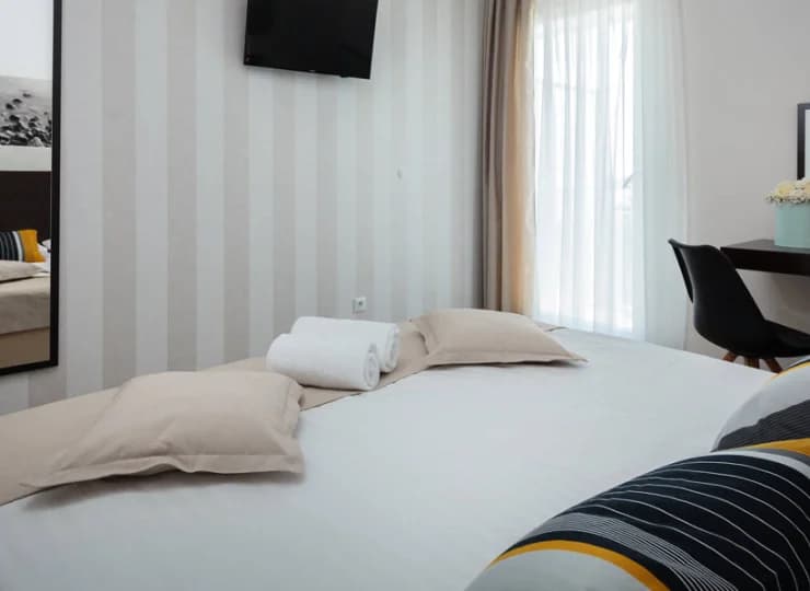 Materace na łóżkach są niezwykle wygodne