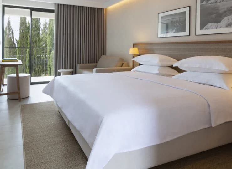 W 2023 roku pokoje w hotelu przeszły gruntowny remont