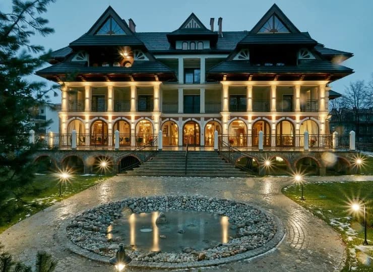 Hotel Logos*** znajduje się w centrum Zakopanego