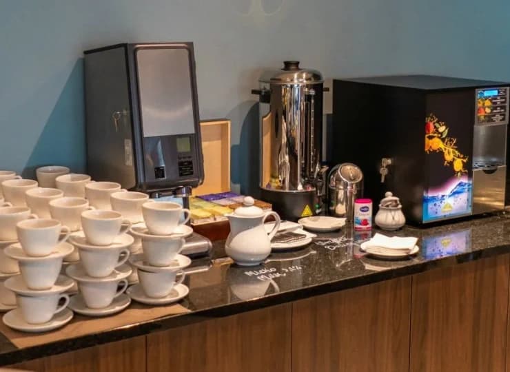Można wypić dobrą kawę lub herbatę