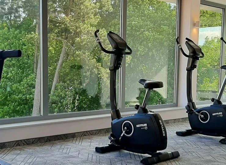 Aktywni gości mogą skorzystać z sali fitness