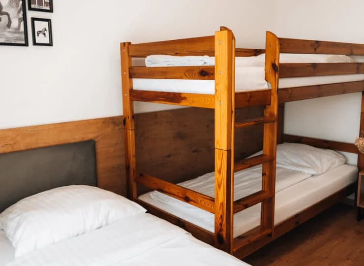 W apartamentach Superior 5- i 6-os. są łóżka piętrowe