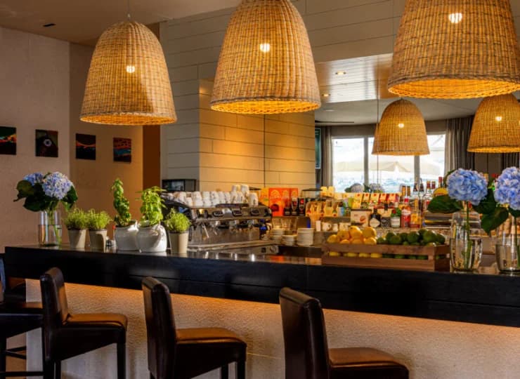 W hotelu Pagus mieści się także bar