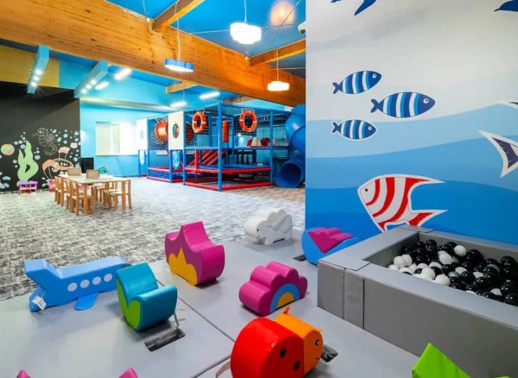 Hotel Jan dysponuje atrakcyjną salą zabaw dla dzieci