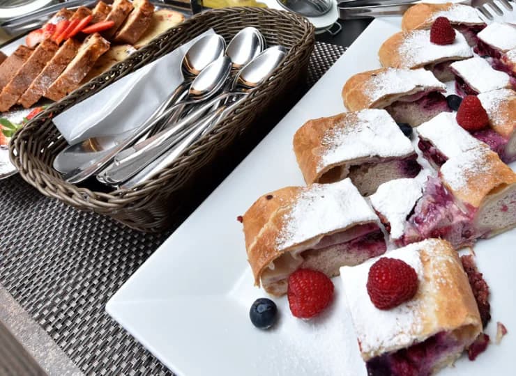 W bufecie znajdziemy także słodkie smaki