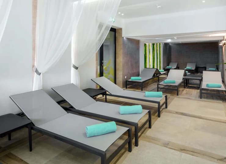W strefie wellness jest też miejsce do relaksu