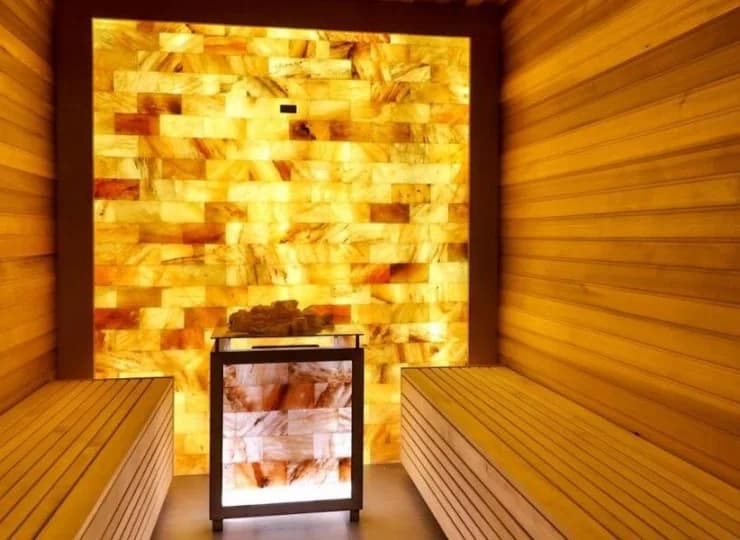 W hotelu Bystra są aż 4 sauny do wyboru, w tym - solna (na zdjęciu)