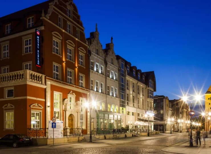 Komfortowy hotel położony w centrum Elbląga, na Starym Rynku