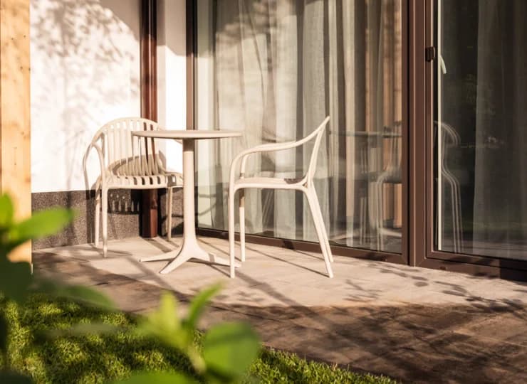 Taras apartamentu Boho