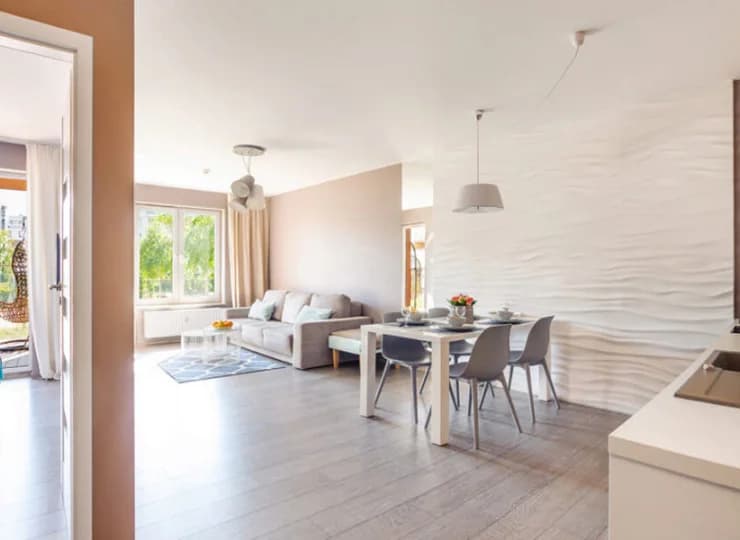 Apartamenty mają ok. 40 m2 powierzchni