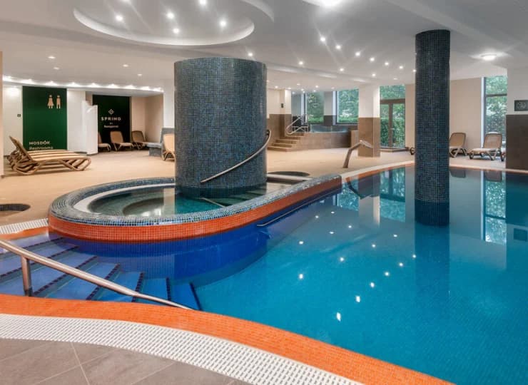 Hotel Hunguest w uzdrowisku na Węgrzech