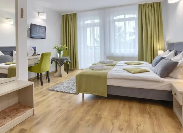 W Hotelu Magnolia przygotowano nowocześnie urządzone pokoje