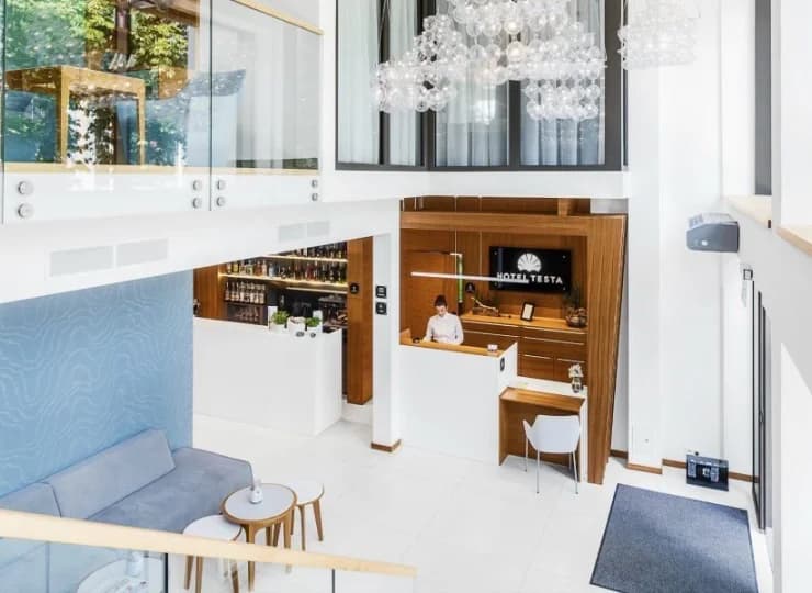 W hotelu znajduje się winda i udogodnienia dla niepełnosprawnych