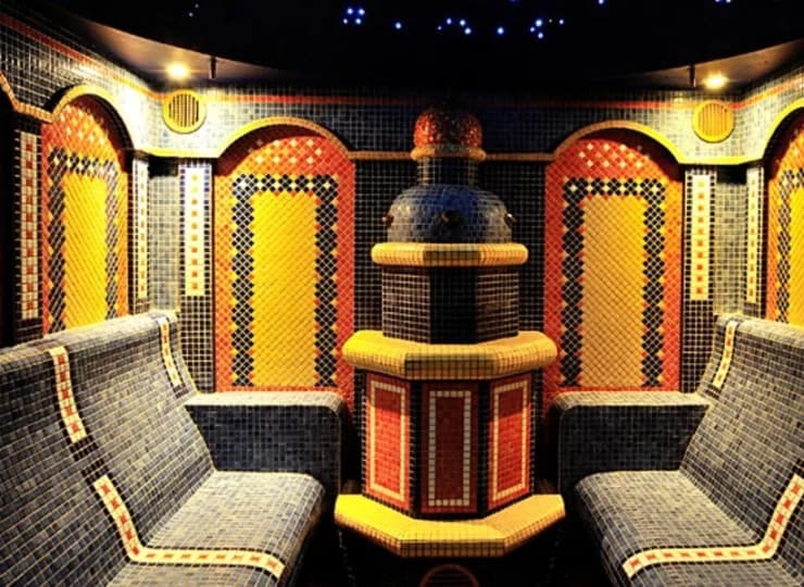 W egzotycznych wnętrzach można skorzystać z zacisznego Wellness Marrakesz