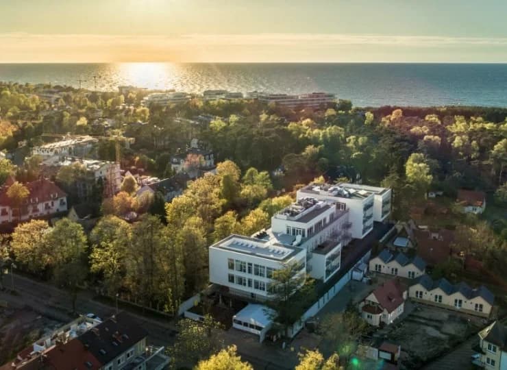 Molo Park Aparthotel położony jest w Mielnie