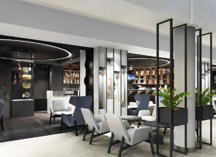 W lobby mieści się elegancki drink bar