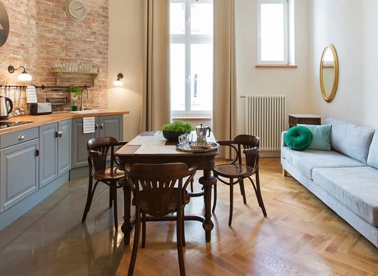 Zakwaterowanie odbywa się w komfortowych apartamentach