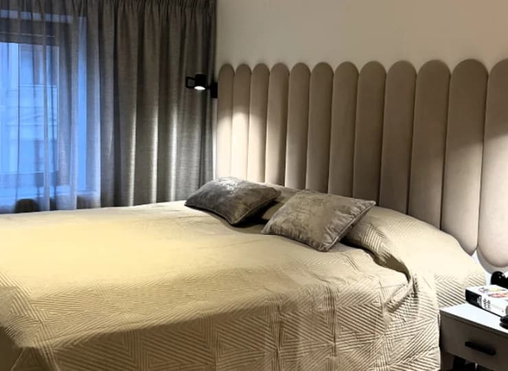 Podwójna sypialnia w apartamencie 2+2 Superior Boho
